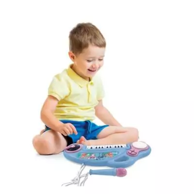 Piano électronique pour enfants Stitch avec effets lumineux