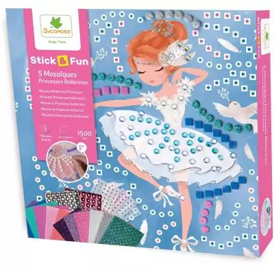 Mosaiques - SYCOMORE - Stick'N Fun - Princesses ballerine - Des 5 ans
