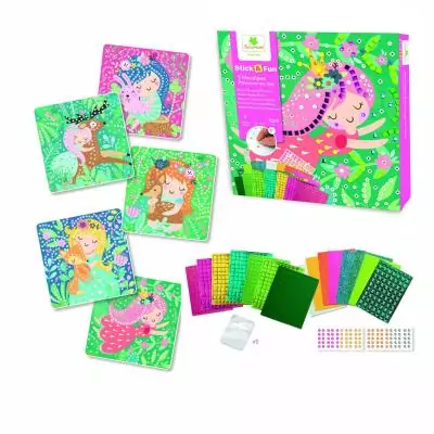 Mosaiques - SYCOMORE - Stick'N Fun - Princesses des bois - Des 5 ans