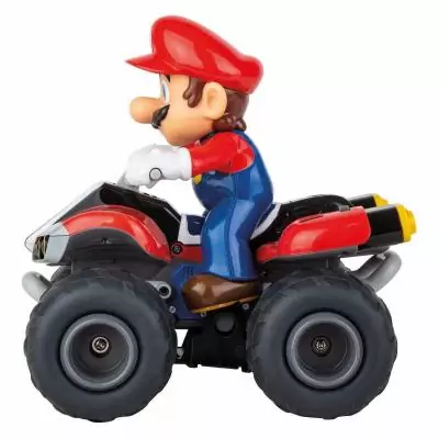 Quad Mario voiture télécommandée, 2,4 GHz, Echelle 1:20, CARRERA Mario Kart™, Des 6 ans