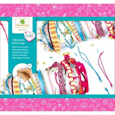 Atelier de bijoux - SYCOMORE - Bracelets multi-rangs - Des 7 ans