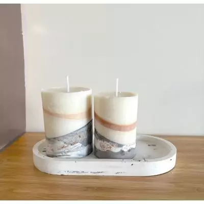 Atelier bougies et jesmonite - SYCOMORE - Make it XL - Des 12 ans