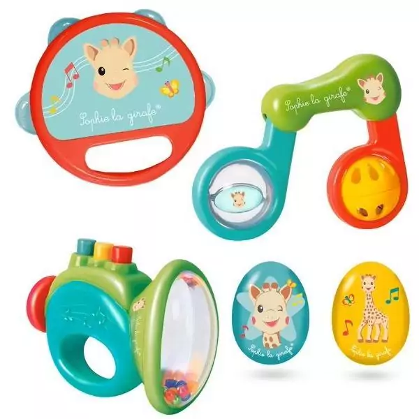Coffret cadeau - SOPHIE LA GIRAFE - Mon premier coffret musical
