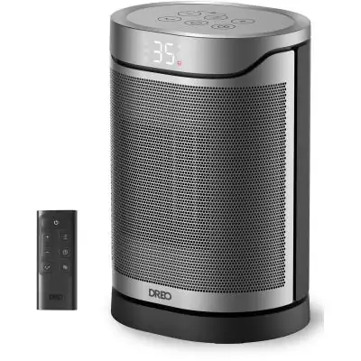 Chauffage d'appoint - Hyper-céramique - 1500 W - Dreo - Heater 318 - Colonne - Noir