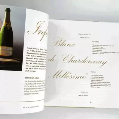 Livre de cuisine de Champagne de Carole Duval Lero