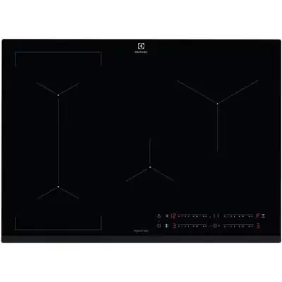 Plaque a induction - ELECTROLUX - 4 foyers - 71 x 52 cm - EIV734 - Noir