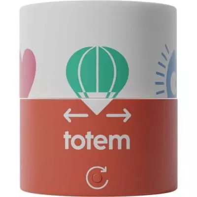 Totem - MORPHEE - Jouet éducatif voyage & famille - 160 jeux audio - Sans écran - De 4 a 10 ans