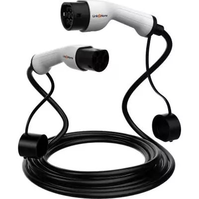 Câble de charge pour véhicule électrique - DEWALT - 22kW - Type 2 - Câble TPU - 5 m - 32A - 230/380V AC