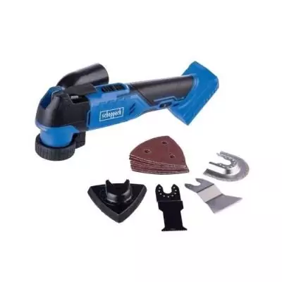 Outil multifonction sans fil C-MT40-X - pour scier, couper, racler, poncer - SCHEPPACH 20V IXES - sans batterie ni chargeur