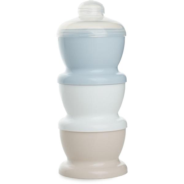 Boîte transport de lait - THERMOBABY - Avec couvercles - Fleur bleue