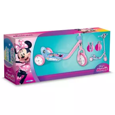 Trottinette enfant - MINNIE - MN432050 - 3 roues - Rose