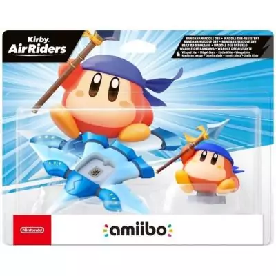 Figurine Amiibo - Bandana Waddle Dee & Étoile Ailée • Collection Kirby