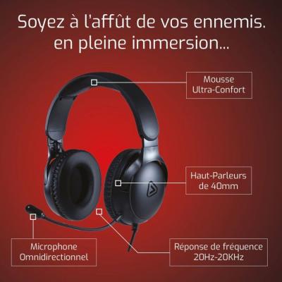 Casque Gaming filaire - Onlan - S2-CM-7 - Compatible Nintendo Switch 2 - Micro - Noir