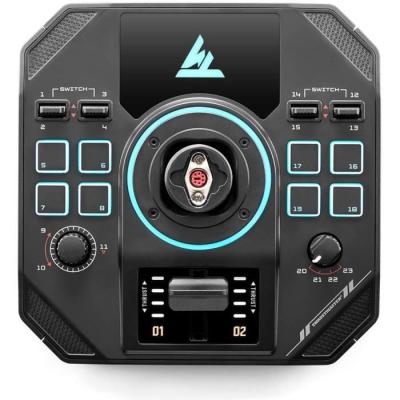 Joystick et de manette des gaz - THRUSTMASTER - Sol-R 4 HOTAS - Technologie HEART