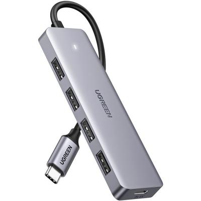 Hub USB-C 9 en 1 - UGREEN - HDMI, VGA, RJ45, SD, TF, USB-C - Noir