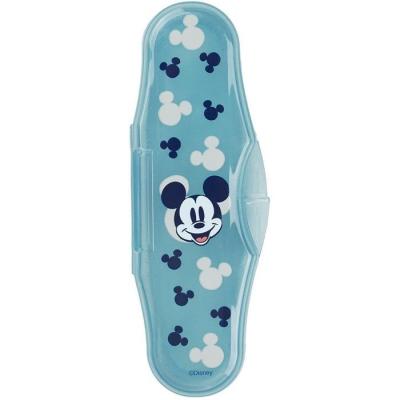 SET 2 CUILLERES AVEC BOITIER DE TRANSPORT MICKEY COLLECTOR
