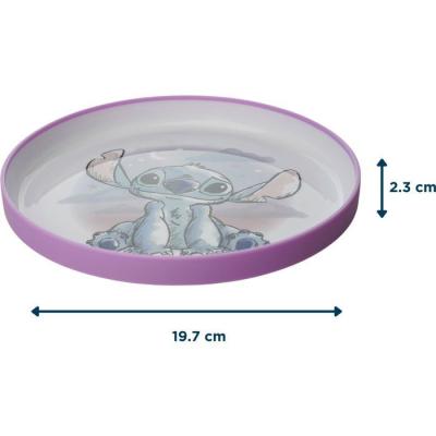 GRANDE ASSIETTE ANTIDÉRAPANTE LILO et STITCH