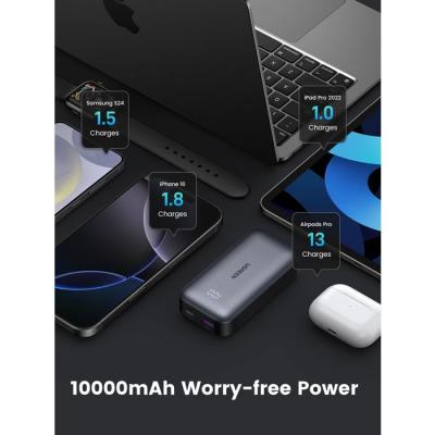 Batterie externe Slim - UGREEN - 10,000 mAh - Gris