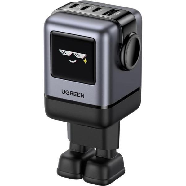 Chargeur secteur robot 4 ports - UGREEN - 100W - PD - Noir