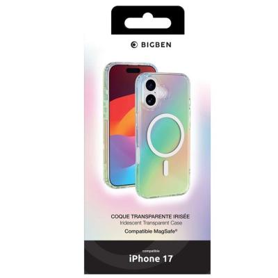 Coque MagSafe - IPhone17 - Semi-transparente - Irisée