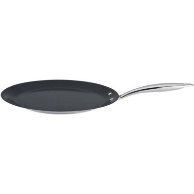 Crepiere grand chef - ARTHUR MARTIN - AM7248 - Ø28 cm - Inox 18/10 - Revetement céramique - Tous feux dont induction