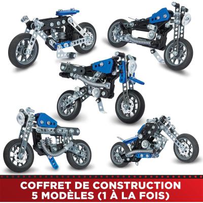 Moto - BANDAI - Meccano - APM20103 - 5 Modeles