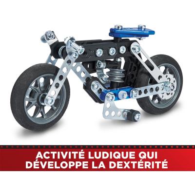 Moto - BANDAI - Meccano - APM20103 - 5 Modeles