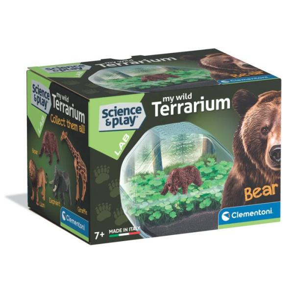 CLEMENTONI - Mini Terrarium - Ours