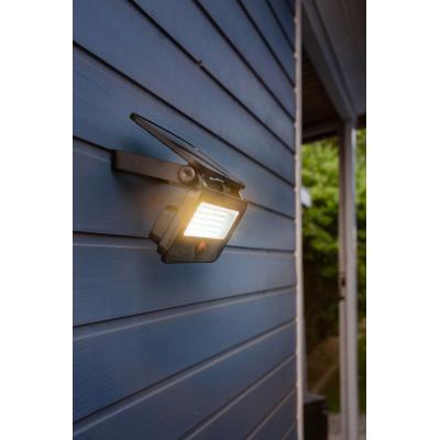 Spot solaire mural - GALIX - G2610 - Tres éclairant - Détecteur de présence - 1200 Lumens