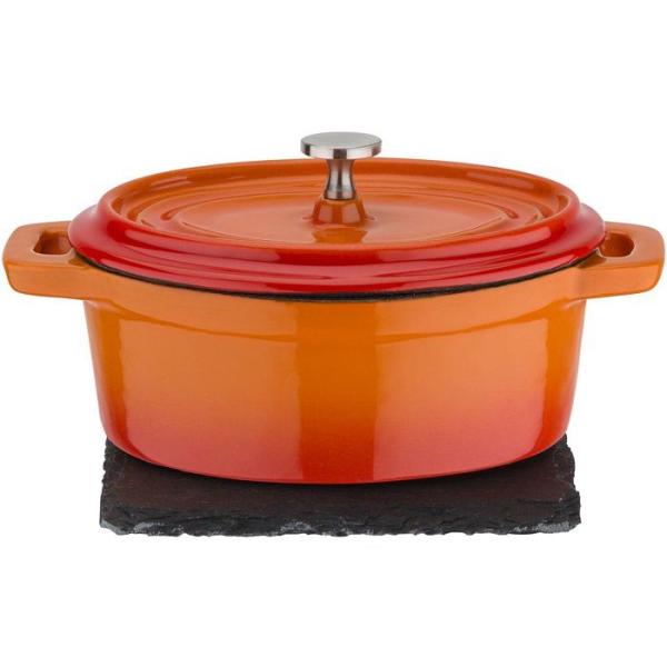 Mini Cocotte - GSW - 718356 - Fonte d'acier massive - Induction - Orange