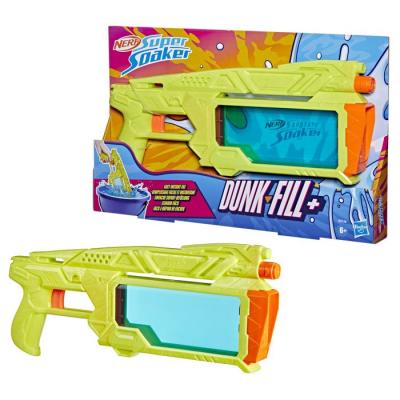 Nerf SOA Blaster a Eau Dunk-Fill+, réservoir a Remplissage instantané Facile, 358 ml, Nerf Super Soaker, des 6 ans