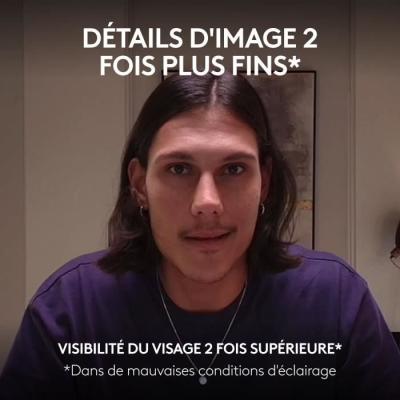 Webcam - Filaire - Logitech - MX Brio - Graphite