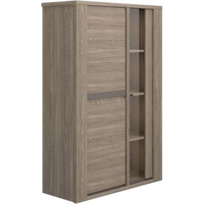 Vaisselier - MARCEAU - Chene Reed - 2 portes - 115 x 49 x 175 cm - GAMI