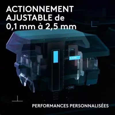 Clavier gaming filaire Logitech G515 Rapid TKL - Performances noires Clavier gaming filaire Logitech G515 Rapid TKL - Performances noires