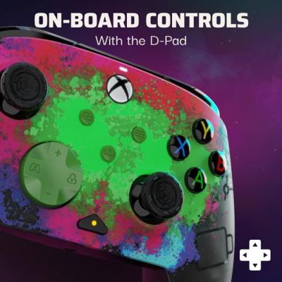 Manette de jeu - Xbox - Rematch Glow Advanced - Filiare - Space Dust - PDP