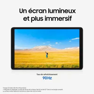 Samsung - Galaxy Tab A11 - 8,7 - 4 Go/64 Go - Wifi - Argent Samsung - Galaxy Tab A11 - 8,7 - 4 Go/64 Go - Wifi - Argent