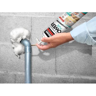 Lot de 2 aérosols mousse expansive - RUBSON - Power Pure - Adhérence multi-support - 21 L