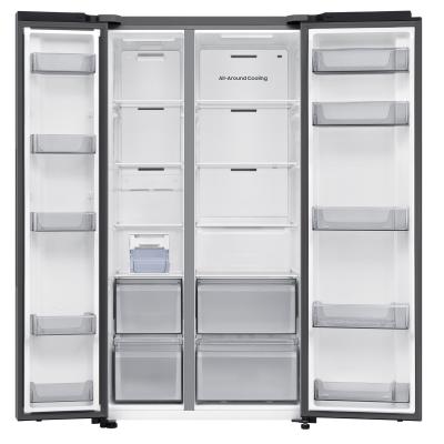 Réfrigérateur américain - SAMSUNG - RS70F65QET - 2 portes - 659 L - Classe E - Platinum Inox