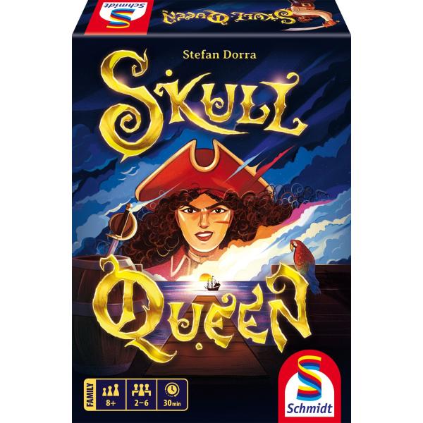 Skull Queen Jeu de cartes - SCHMIDT - 49456 - Multicolore - 2 a 6 joueurs - a partir de 8 ans