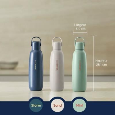 Bouteille isotherme SODASTREAM - Fizz&Go Cool - Capacité 0,9L - Acier Inoxydable - Bleu