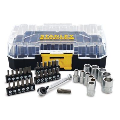 Coffret STAKBOX S 1/4'' jeu de 37 pieces - Stanley Fatmax - FMMT19101-0 Coffret STAKBOX S 1/4'' jeu de 37 pieces - Stanley Fatmax - FMMT19101-0
