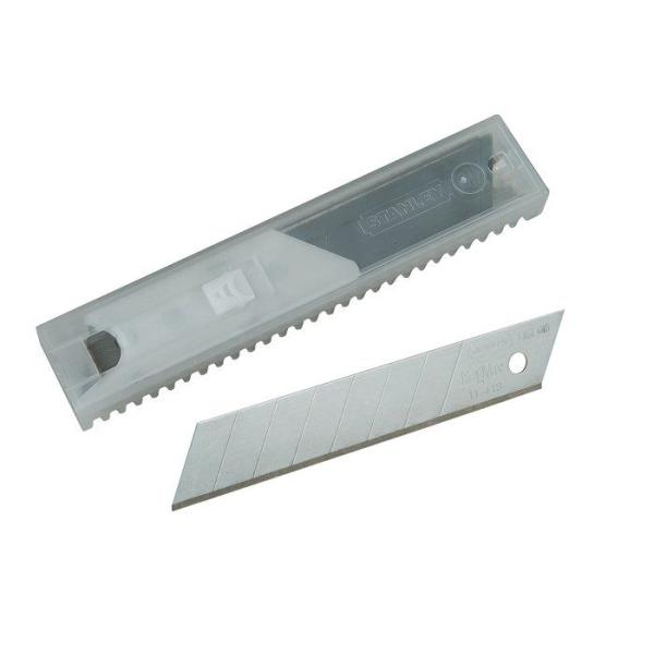 10 lames sécables de cutter FATMAX 18mm - STANLEY - 2-11-718