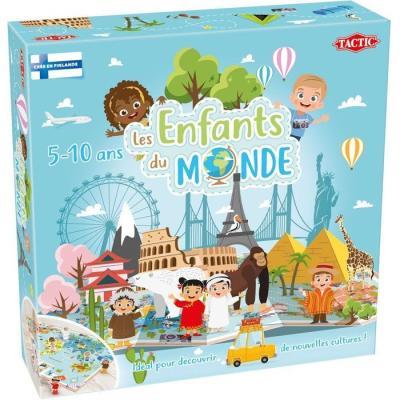 Les Enfants du Monde - Jeu coopératif - TACTIC - 2 joueurs et plus - Des 5 ans