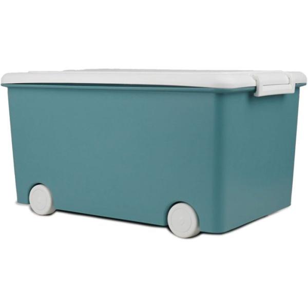 Coffre de rangement - THERMOBABY - PLAYBOX - Medium - Vert azur