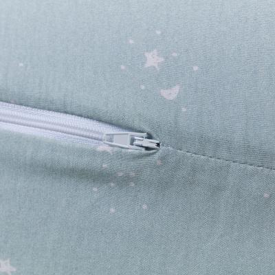 Coussin de maternité - TINEO - Jersey de coton - Vert d'eau / Étoiles