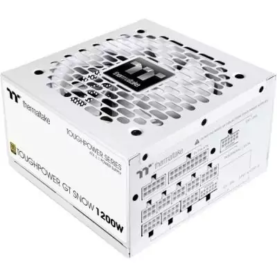THERMALTAKE - Toughpower GT Snow - Alimentation PC - 1200 W - 80+ Gold - ATX3.1 - Full modulaire - PCI-E 5.1