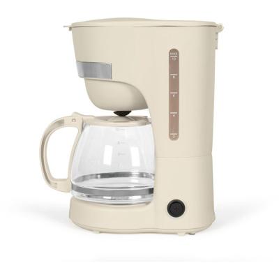Cafetiere électrique - LIVOO - DOD200C - 750 W - 1,25 L - 10 a 12 tasses - Blanc cassé Cafetiere électrique - LIVOO - DOD200C - 750 W - 1,25 L - 10 a 12 tasses - Blanc cassé