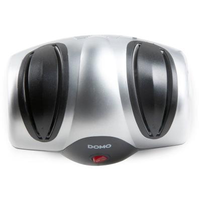 Aiguiseur de couteaux électrique - DOMO - 40 W - Affutage a 2 meules - Gris / Noir Aiguiseur de couteaux électrique - DOMO - 40 W - Affutage a 2 meules - Gris / Noir