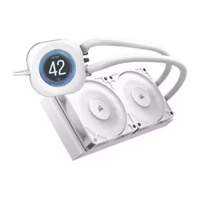 Watercooling Corsair Nautilus 240 RS LCD Blanc 240 mm - Performance de refroidissement extrême Watercooling Corsair Nautilus 240 RS LCD Blanc 240 mm - Performance de refroidissement extrême
