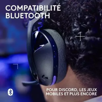 Casque gamer sans fil Logitech G321 Lightspeed - Son immersif
